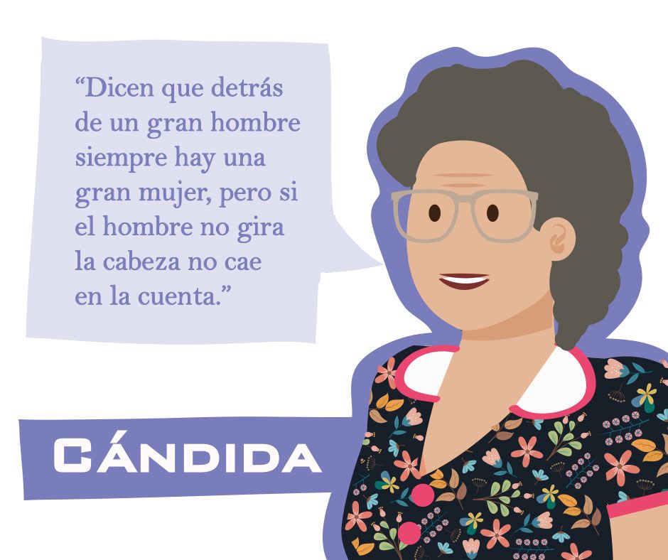 8M: La Liga de las Mujeres Ordinarias: Cándida, reveal